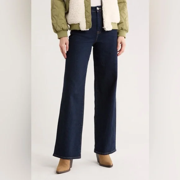 BLANKNYC Franklin Wide Leg Women’s Jeans Nightbreak Size 25 - Picture 1 of 6